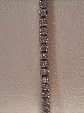 925 sterling silver bracelet bolo tennis lab diamond adjustable